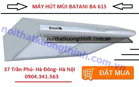 Model máy hút mùi Batani nào tốt nhất?
