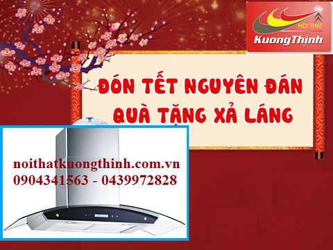 Máy hút mùi Batani khuyến mãi cuối năm