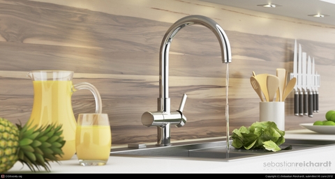 Vòi rửa bát cao cấp tại nội thất Kường Thịnh