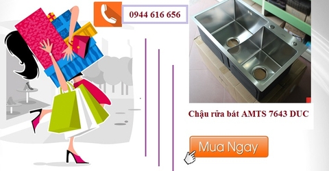 Mua chậu rửa bát AMTS 7643 DUC ở đâu?