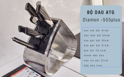 Những lý do bạn nên sắm ngay bộ dao làm bếp ATG