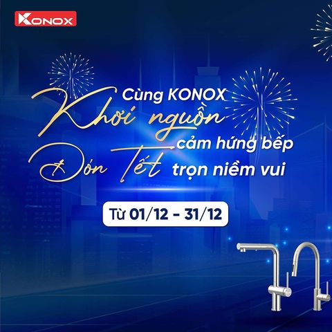 Chương trình khuyến mãi Konox T12/2024