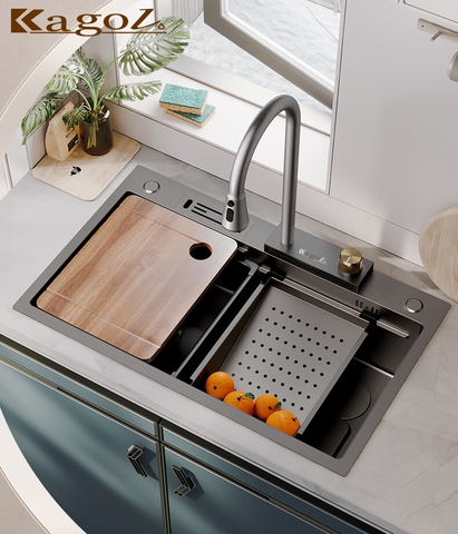 Top 5 mẫu chậu rửa bát 1 hố Kagol đáng mua nhất tại Bếp Kường Thịnh