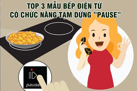 Top 3 bếp điện từ có chức năng 