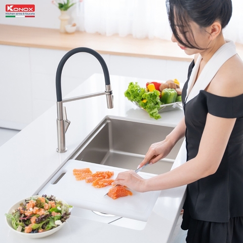 Chậu rửa bát Konox TARI 8748SR