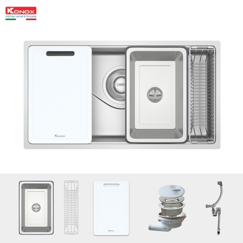 Chậu rửa bát Konox TARI 8748SR