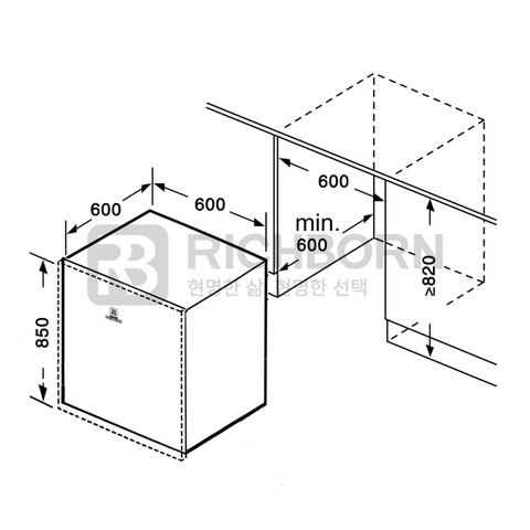 Máy Rửa Bát RICHBORN RDP6085SHB