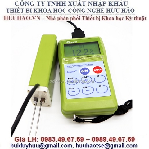 Máy đo độ ẩm dệt, vải, sợi, len, da SK-100