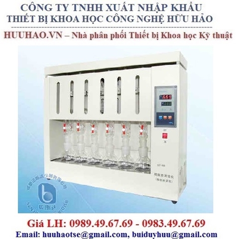 Bộ chiết béo bán tự động SZF-06C