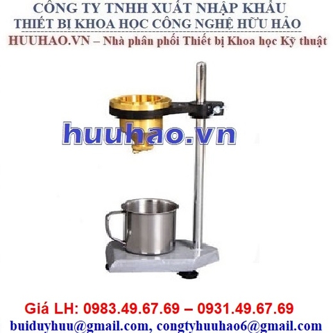 CỐC ĐO ĐỘ NHỚT, BỘ DỤNG CỤ ĐO ĐỘ NHỚT LND-1