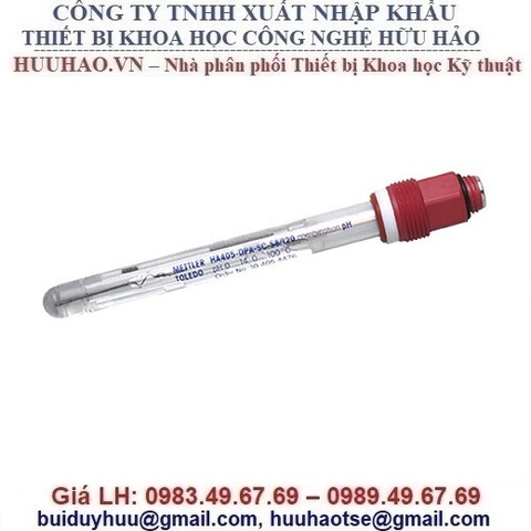 ĐIỆN CỰC ĐO PH HA405-DPA-SC METTLER TOLEDO