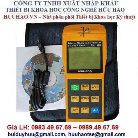 MÁY ĐO ĐIỆN TỪ TRƯỜNG TM-192D TENMARS