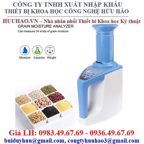 Máy đo độ ẩm Thóc, Lúa, Gạo, Cà Phê, Hạt Tiêu, Hạt Điều, Hạt Giống