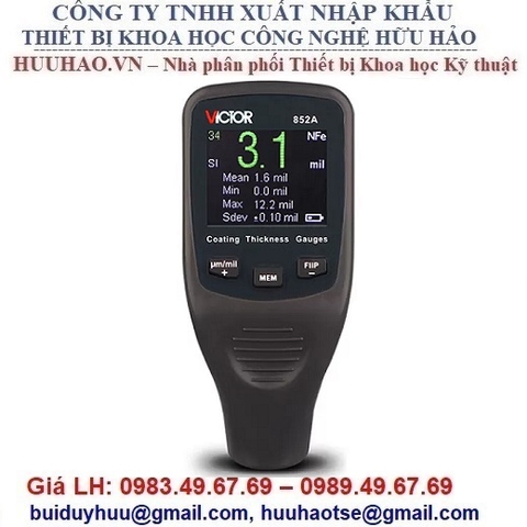 MÁY ĐO ĐỘ DÀY LỚP PHỦ VICTOR 852A