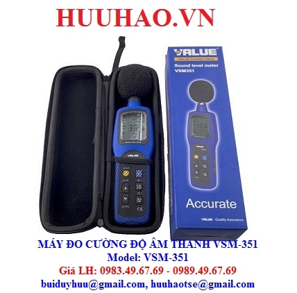 MÁY ĐO CƯỜNG ĐỘ ÂM THANH VSM-351