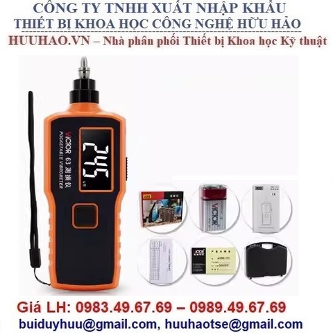 MÁY ĐO ĐỘ RUNG CẦM TAY VICTOR VC63
