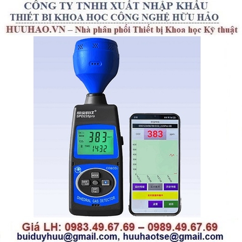 Máy đo nồng độ khí CO, CO2 model SPS250plus