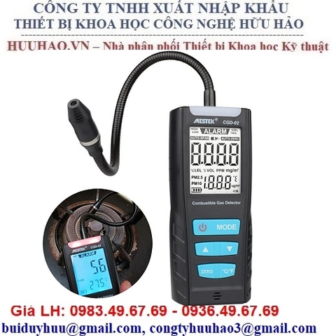 Máy đo khí gas, máy phát hiện rò rỉ khí cháy CGD-02