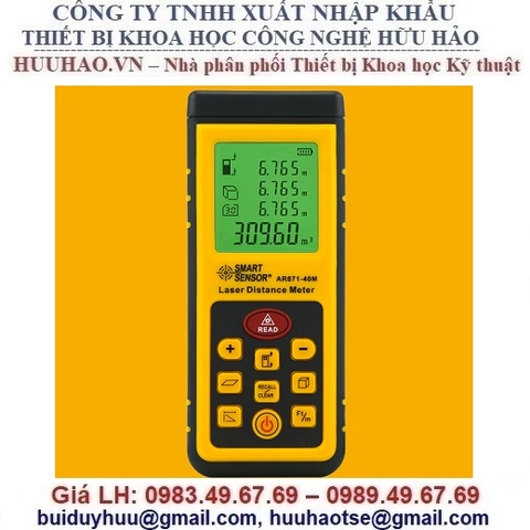 MÁY ĐO KHOẢNG CÁCH LASER 40M AR871