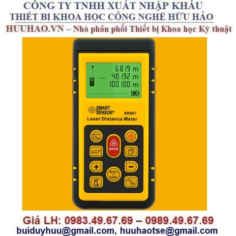 MÁY ĐO KHOẢNG CÁCH LASER 100M AR881