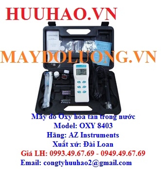 BẢNG GIÁ MÁY ĐO NỒNG ĐỘ OXY HÒA TAN TRONG NƯỚC OXY 8403