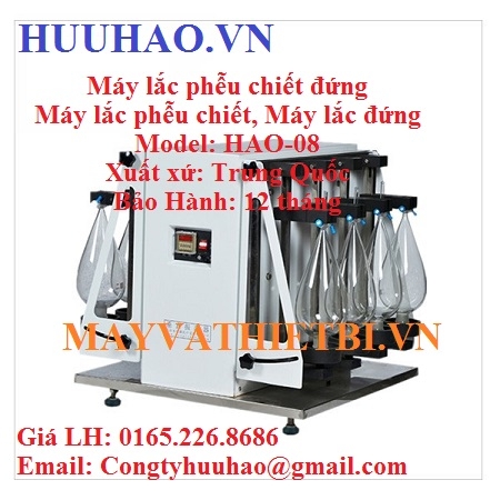 Máy lắc phễu chiết đứng