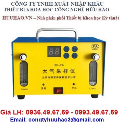 Máy lấy mẫu khí lưu lượng thấp QC-2