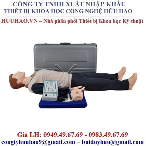 Mô hình sơ cấp cứu toàn thân có hộp điều khiển CPR280