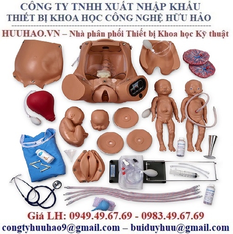 MÔ HÌNH THỰC HÀNH KHÁM THAI VÀ NGHE TIM THAI S500.200