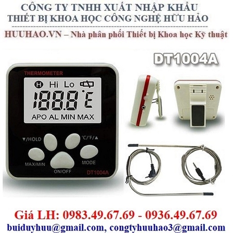 Nhiệt kế thăm dò nhiệt độ thực phẩm DT1004A