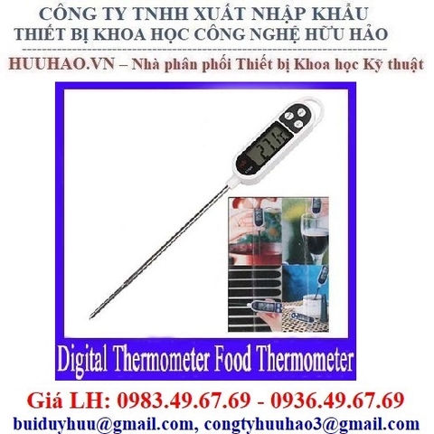 Que Đo Nhiệt Độ Thức Ăn, Nước Uống, Thịt, Cá KT300