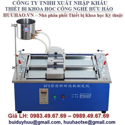 Máy kiểm tra độ bền rửa trôi lớp sơn phủ, mạ phủ QFS
