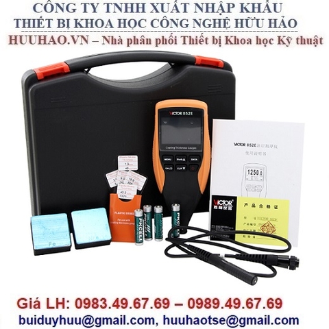 MÁY ĐO ĐỘ DÀY LỚP PHỦ VICTOR 852E