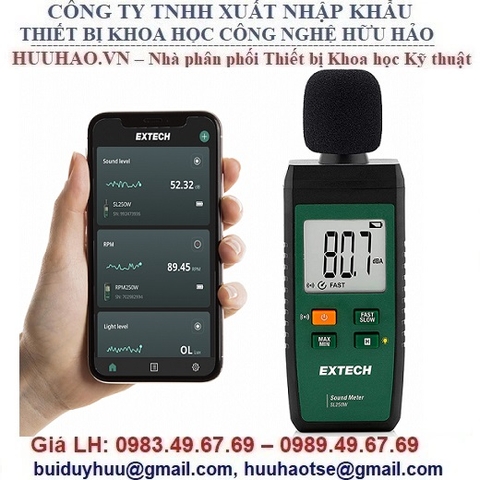 MÁY ĐO CƯỜNG ĐỘ ÂM THANH EXTECH SL250