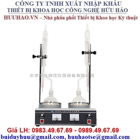 MÁY XÁC ĐỊNH HÀM LƯỢNG NƯỚC TRONG DẦU SYD-260A