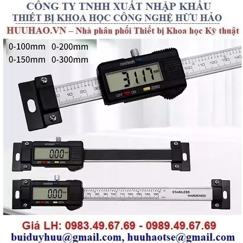 THƯỚC ĐO HÀNH TRÌNH DI CHUYỂN 100, 150, 200, 300 MM
