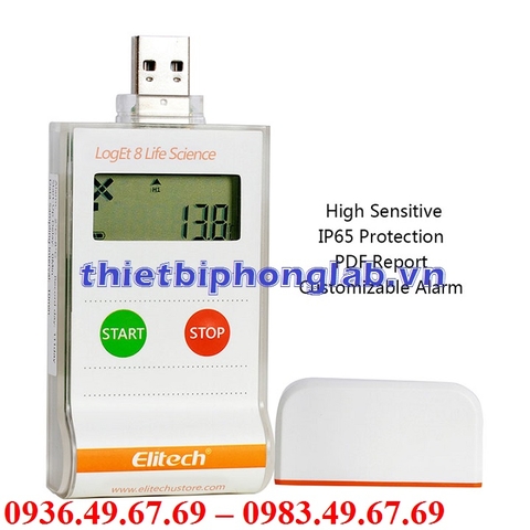 Temtop LogEt8 Life Science Temperature Data Logger