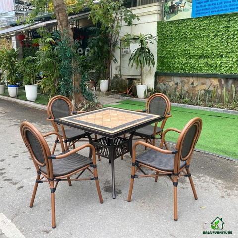 Bộ bàn ghế sân vườn NK57