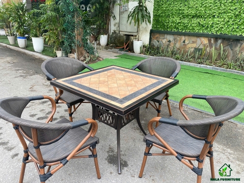 Bộ bàn ghế sân vườn NK58