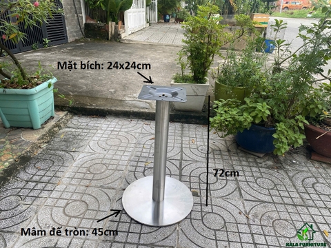 Chân bàn inox CI - T45