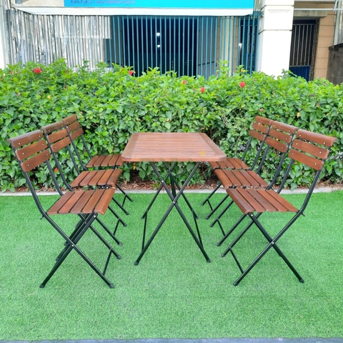 Bàn ghế Fansipan Patio 600x1000mm