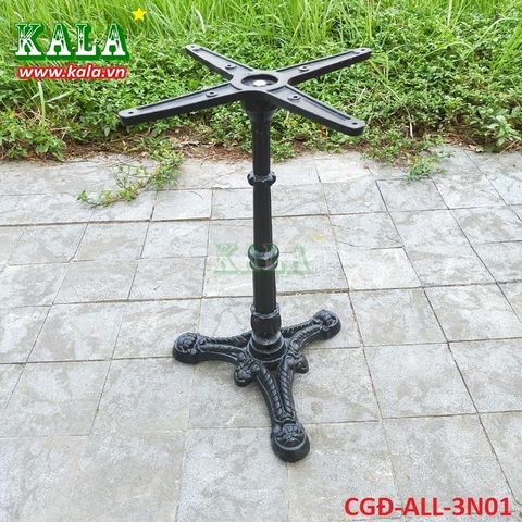 chân bàn gang đúc toàn bộ 3 nhánh CGĐ-ALL-3N01