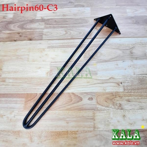 chân bàn hairpin 60cm C3