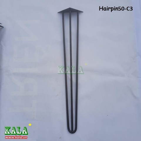 Chân bàn Hairpin 50cm C3