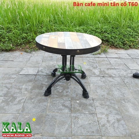 Bàn cafe mini tân cổ T60