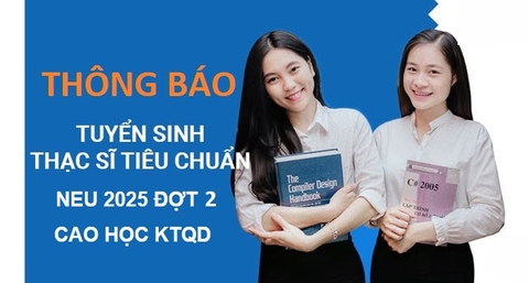 Lịch Khai giảng lớp OTCH ôn thi Cao học Thạc sĩ Kinh tế Quốc dân T11.2025 (đợt 2)