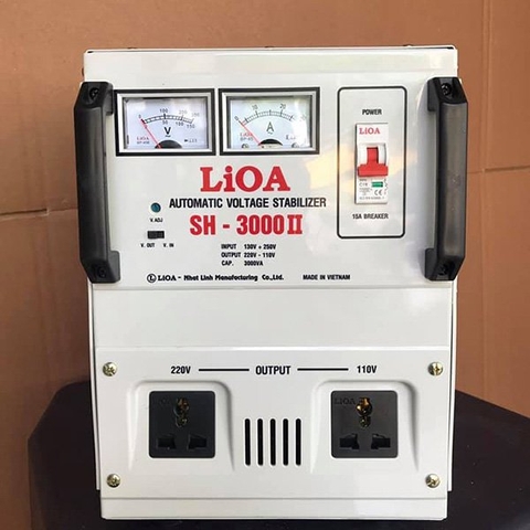 Bảng Giá Ổn Áp Lioa 3KVA Đèn Led Điện Tử Đời Mới Nhất 2023