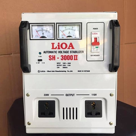 Bảng Giá Ổn Áp Lioa 3KVA Đèn Led Điện Tử Đời Mới Nhất 2023