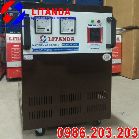 Biến áp 220V ra 110V 20KVA