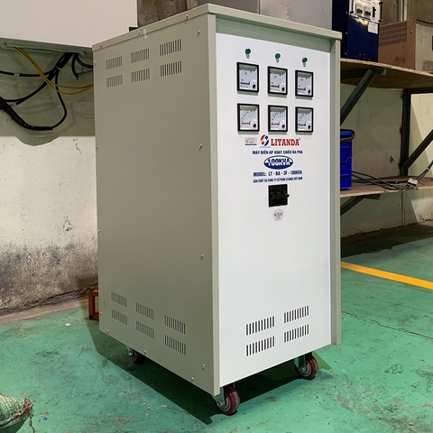 Biến Áp 3 Pha 380V/ 220V 200V 100KVA 100KW Litanda Dây Đồng Giá Rẻ